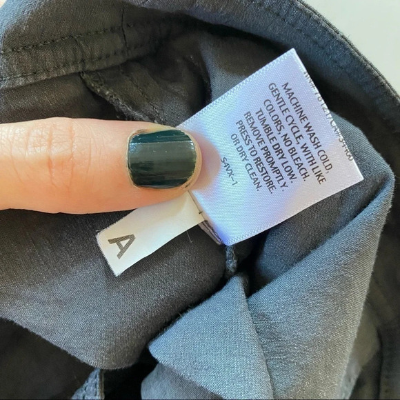 Eileen Fisher Linen Viscose Straight Leg Trousers Pants Slacks Womens 6 Small - Picture 10 of 14